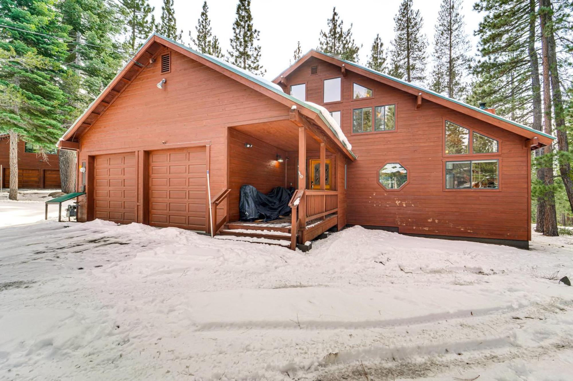 Family-Friendly Truckee Cabin In Tahoe Donner! Eksteriør billede