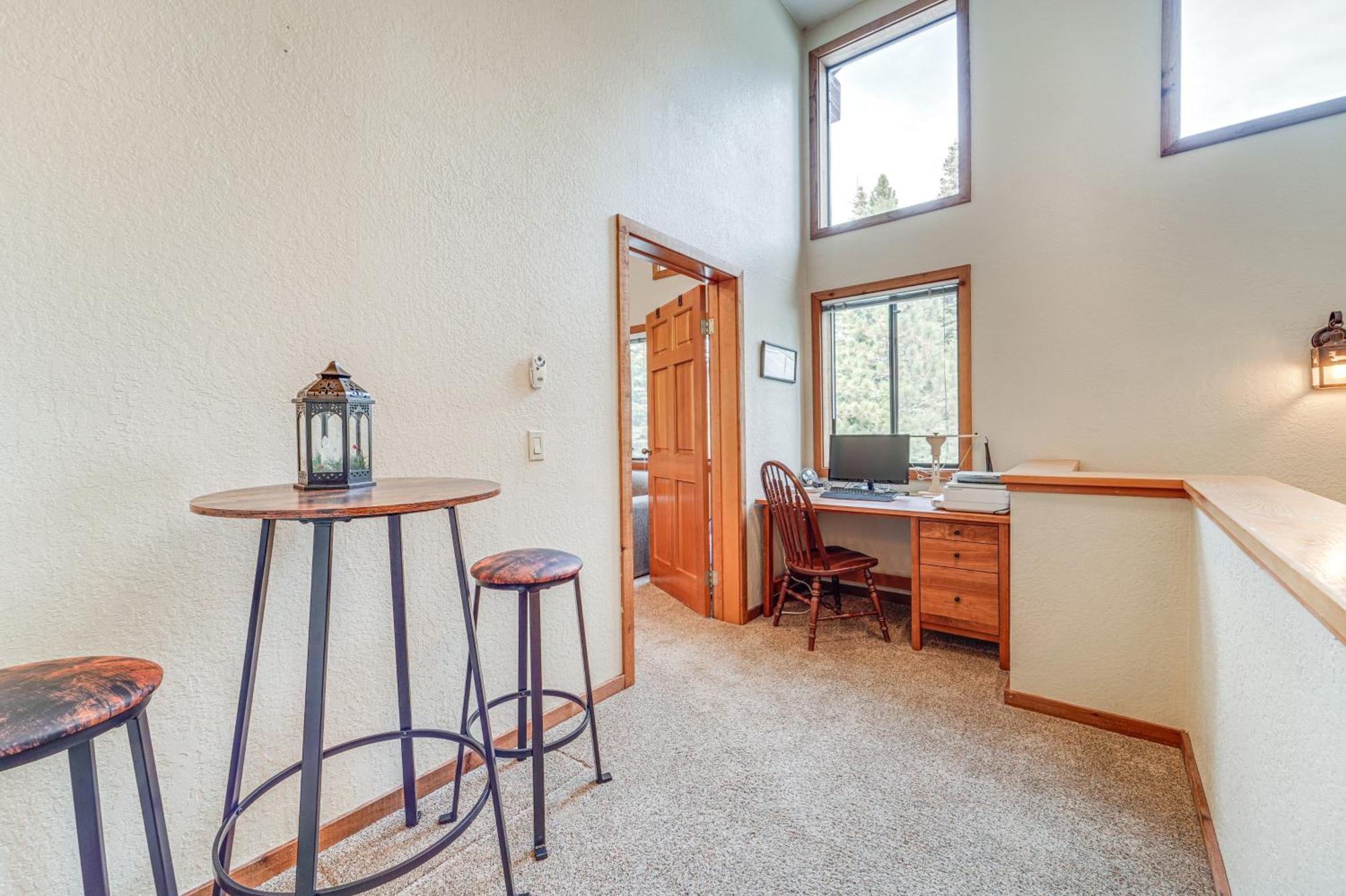 Family-Friendly Truckee Cabin In Tahoe Donner! Eksteriør billede