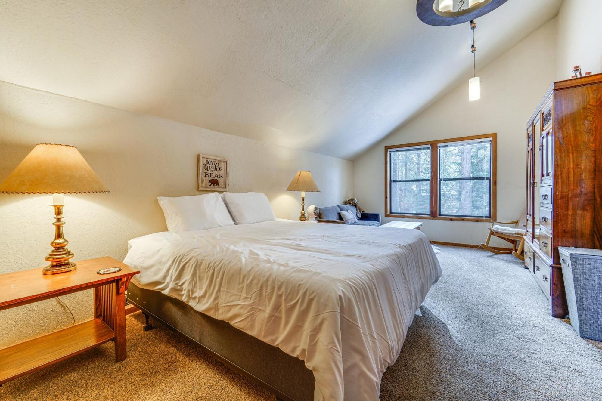 Family-Friendly Truckee Cabin In Tahoe Donner! Eksteriør billede