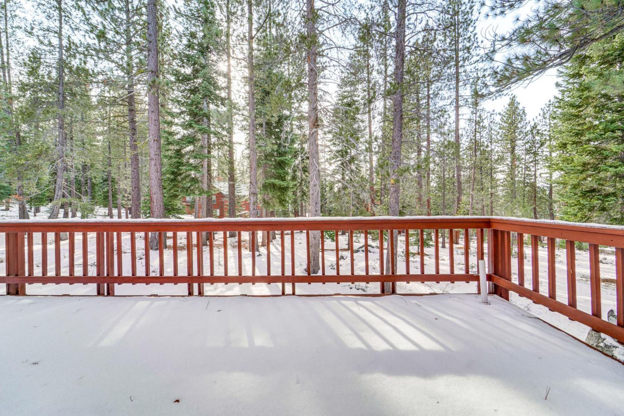 Family-Friendly Truckee Cabin In Tahoe Donner! Eksteriør billede