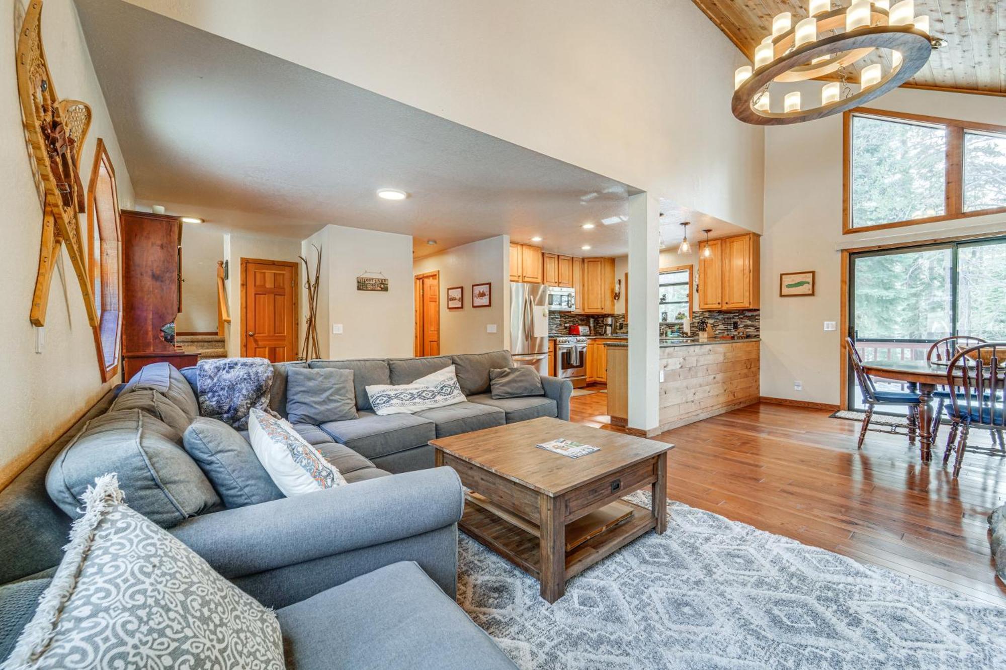 Family-Friendly Truckee Cabin In Tahoe Donner! Eksteriør billede
