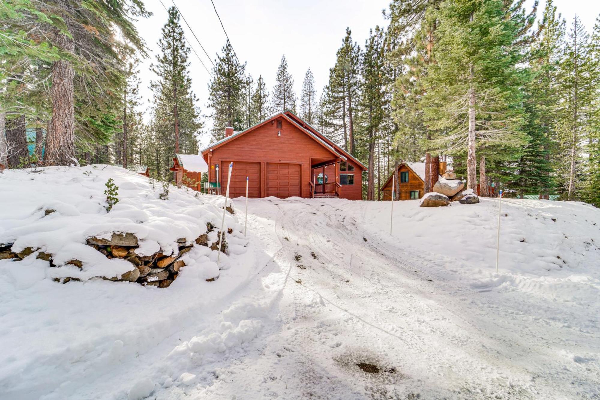Family-Friendly Truckee Cabin In Tahoe Donner! Eksteriør billede